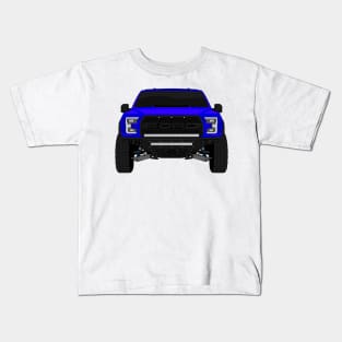 RAPTOR DARK-BLUE Kids T-Shirt